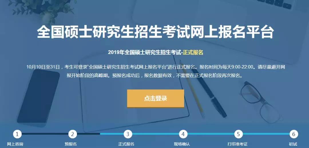 2019年华南理工大学研究生统考生报名指引及日程安排